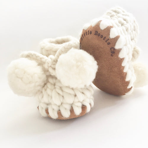 Merino Wool Booties Snow