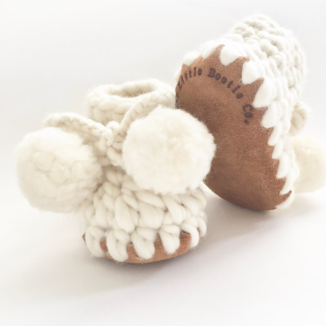 Merino Wool Booties Snow