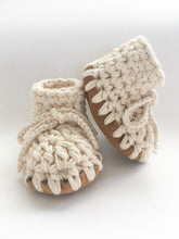 Load image into Gallery viewer, Cotton Booties Ivory